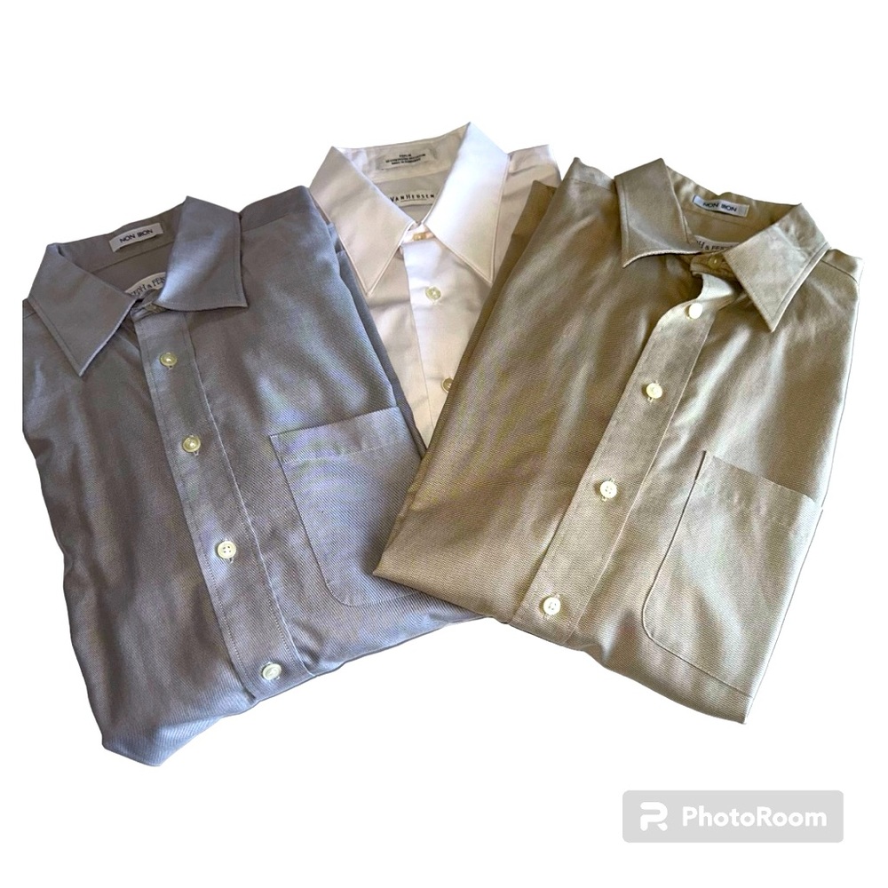 Bundle Of (3) Button Down Shirts - image 1